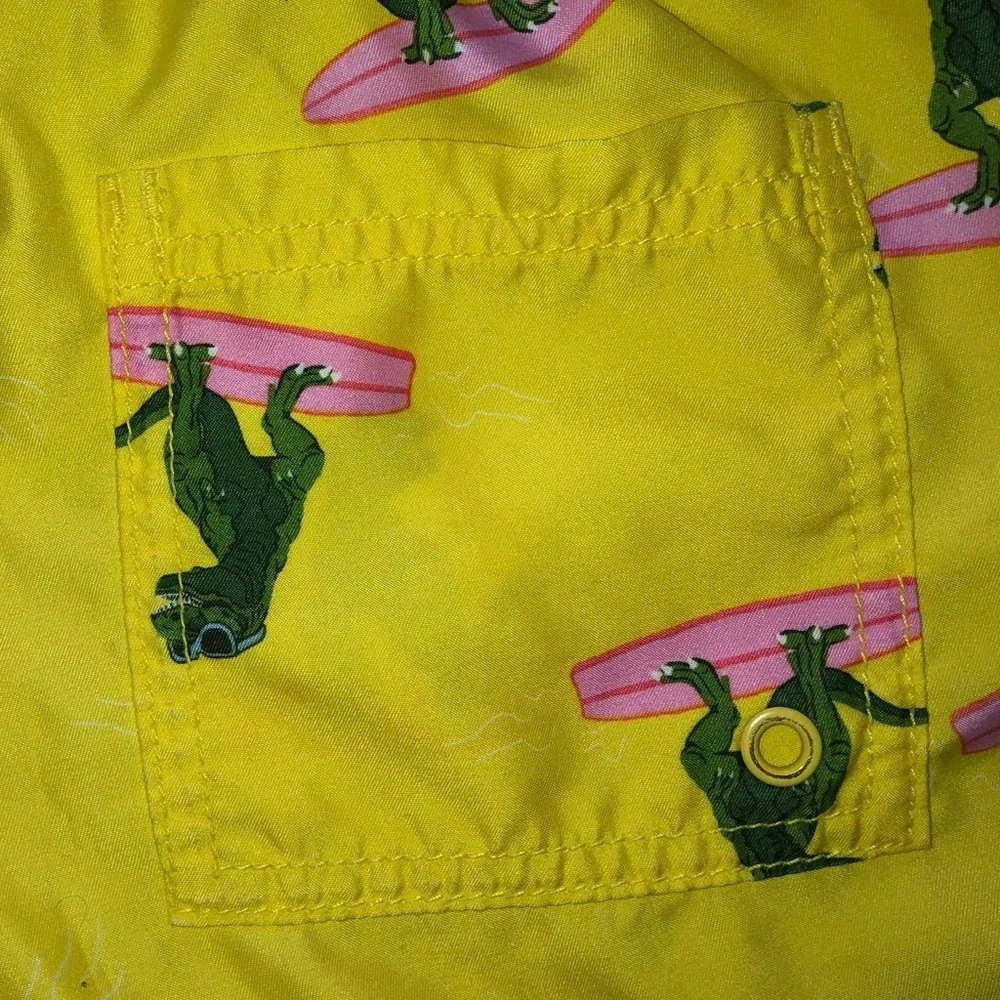 Old Navy Dinosaur Swim Trunk, Size 8